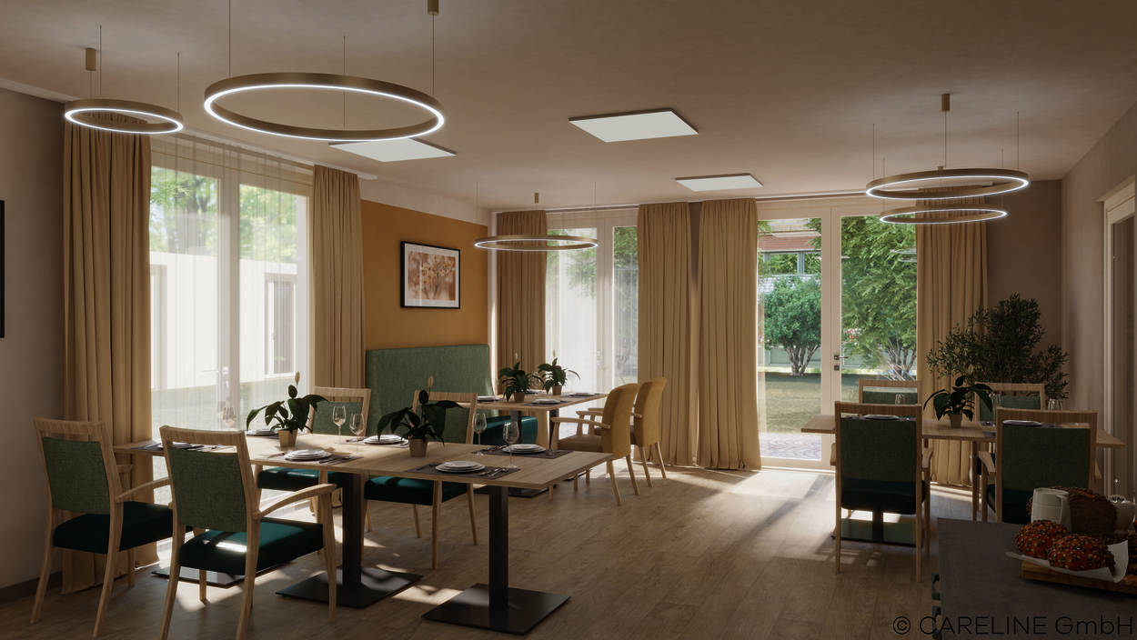Neubau Eingang/Cafe